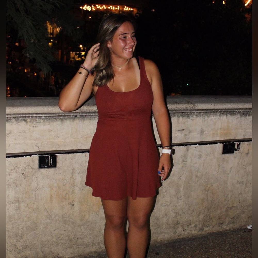 Rust dress